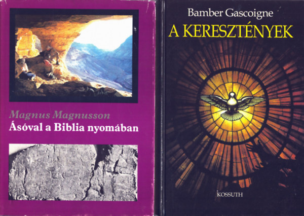 Bamber Gascoigne Magnus Magnusson - 2 db valls: A keresztnyek+ sval a Biblia nyomban