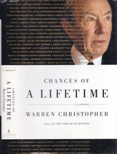 Warren Christopher - Chances of a Lifetime (A memoir)