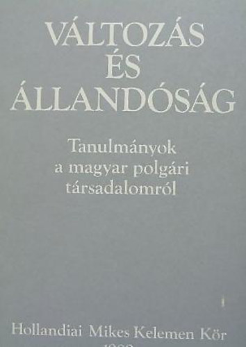 Változás és állandóság