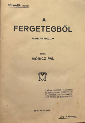M�ricz P�l - A fergetegb�l (Magyar rajzok)