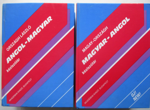Magay Tam�s-Orsz�gh L�szl� - Angol-magyar �s magyar-angol k�zisz�t�r I-II.