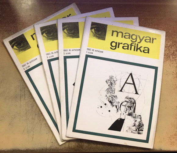 Haiman György Horváth Gyula - Magyar grafika 1967. XI. évfolyam 1.- 4. szám