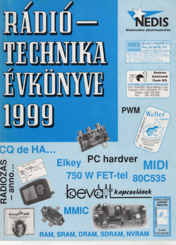 R�di�technika �vk�nyve 1999