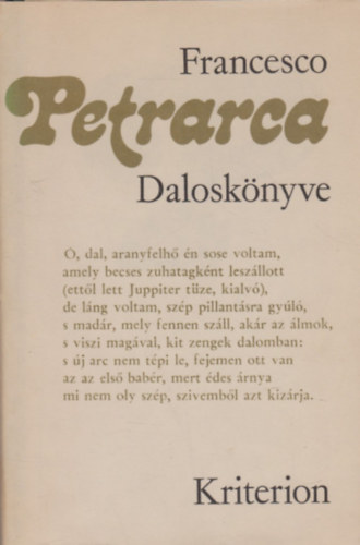 Francesco Petrarca - Francesco Petrarca daloskönyve