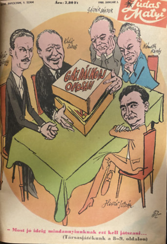 �rkus J�zsef  (f�szerk) - Ludas Matyi 1980/1-52. (teljes �vfolyam, egybek�tve)