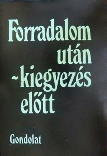 Nmeth G. Bla  (szerk.) - Forradalom utn - kiegyezs eltt - A magyar polgrosods az abszolutizmus korban