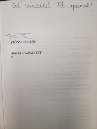 Sznyi Ferenc - Angyali szeretet