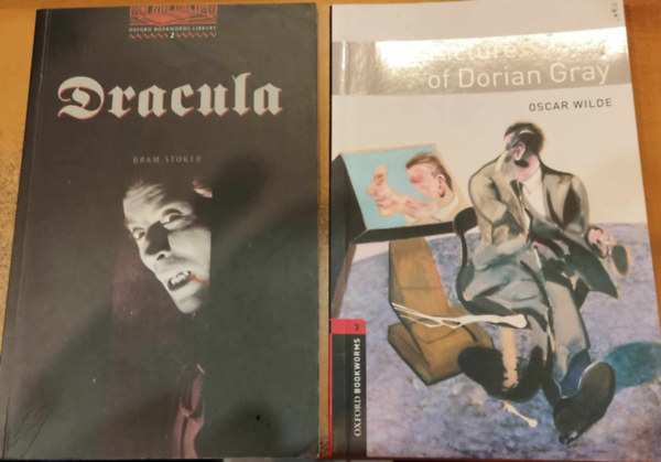Oscar Wilde Bram Stoker - 2 db Oxford Bookworms: Dracula + The Picture of Dorian Gray
