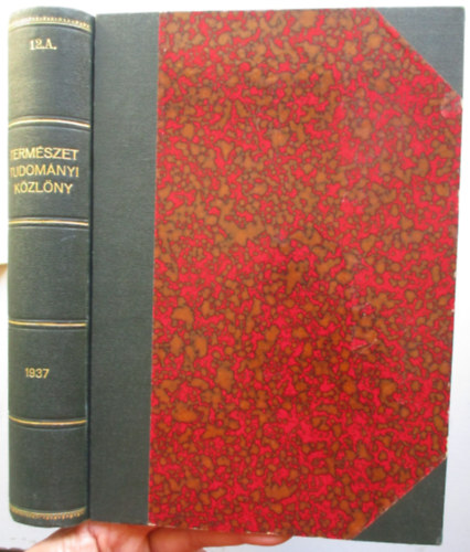 Dr. Gombocz-Dr. Szab-Patay - Termszettudomnyi kzlny 1937
