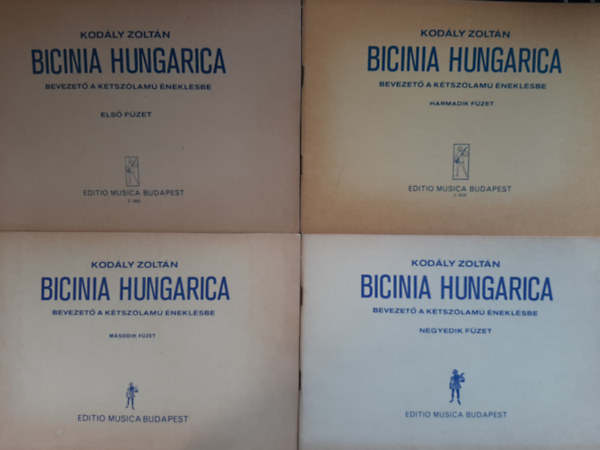 Kodly Zoltn - Bicinia Hungarica - Bevezet a ktszlam neklsbe I-IV.