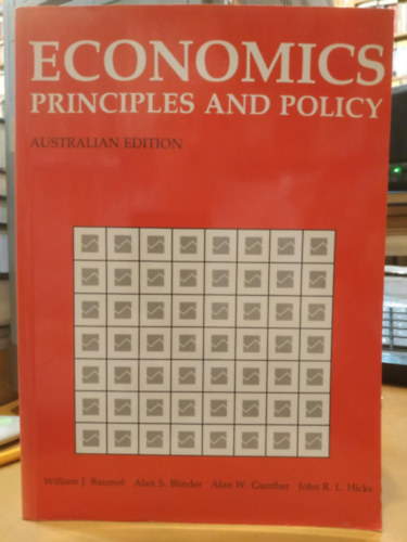 William J. Baumol - Alan S Blinder - Economics principles and policy