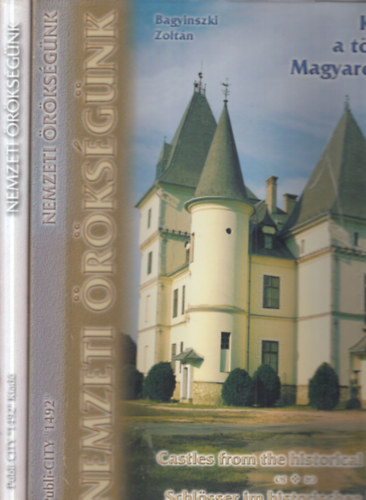 2 db. Nemzeti örökségünk (Kastélyok a történelmi Magyarországról + Templomok a történelmi Magyarországról)