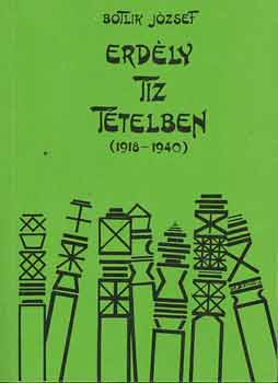 Botlik Jzsef - Erdly tz ttelben (1918-1940)