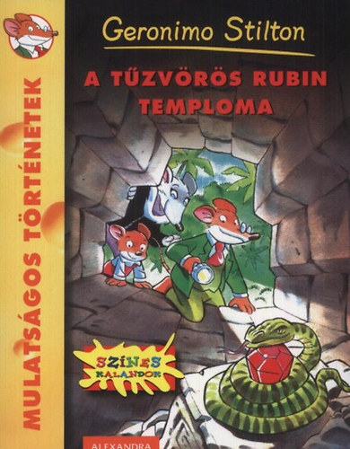 Geronimo Stilton - A t�zv�r�s rubin temploma