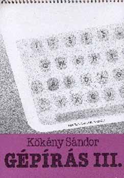 K�k�ny S�ndor - G�p�r�s III. NT-58286/III