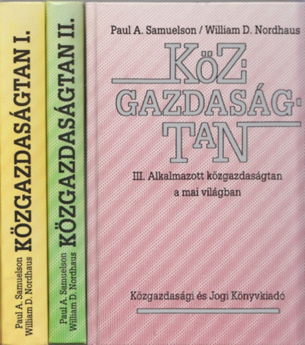 P.-Nordhaus, W. Samuelson - Kzgazdasgtan I-III.