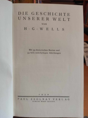 H. G. Wells - Die Geschichte unserer Welt