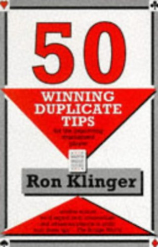 Ron Klinger - 50 Winning duplicate tips