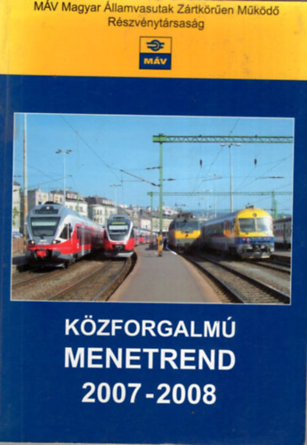 Kzforgalm menetrend 2007-2008