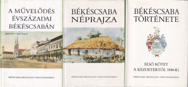 Marton J�nos (szerk.) - 3 k�tet B�k�scsab�r�l