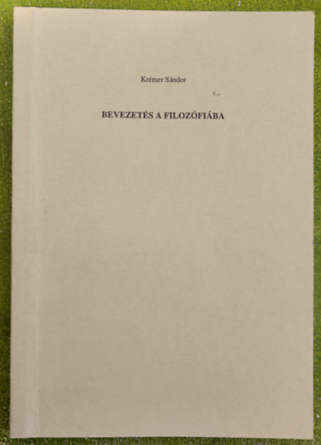 Krmer Sndor - Bevezets a filozfiba