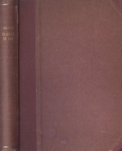 M�trai L�szl� - �lm�ny �s m�