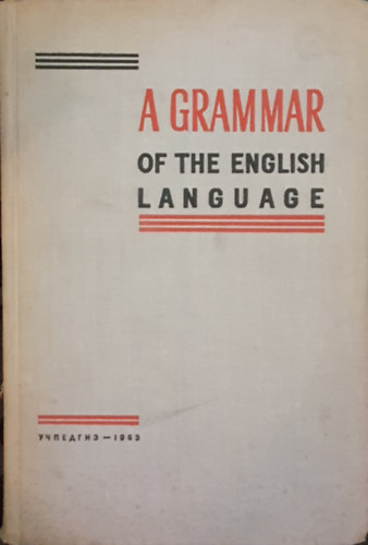 A grammar of the english language
