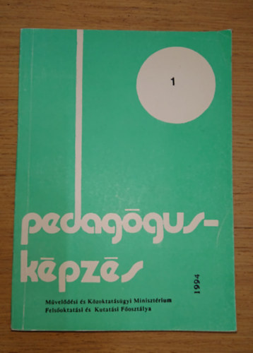 Pedagógusképzés 1994/1
