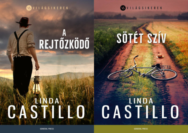 Linda Castillo - 2 db Linda Castillo amish krimi: Stt szv + A rejtzkd