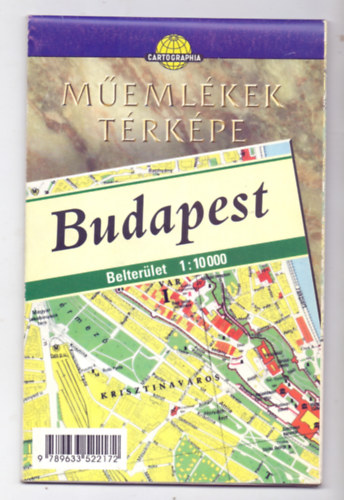 Memlkek trkpe - Budapest - Belterlet (1 : 10 000)