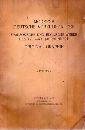 Moderne Deutsche Vorzugsdrucke