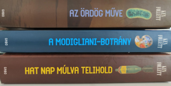 Ken Follett - Az rdg mve + A modigliani-botrny + Hat nap mlva telihold