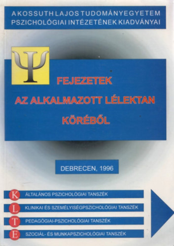 Fejezetek az alkalmazott llektan krbl