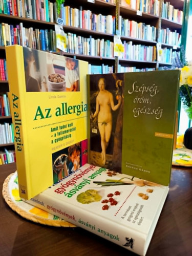 Linda Gamlin Reader's Digest Kiad� Kft. - Eg�szs�g, �letm�d k�nyvcsomag 3 darabos: Vitaminok, gy�gyn�v�nyek, �sv�nyi anyagok, Az allergia, Az allergia, Sz�ps�g, �r�m, eg�szs�g