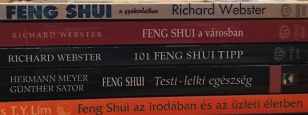 Meyer, Hermann-Sator, Gnther, Richard Webster, Dr. Jes T. Y. Lim - 5 db Feng shui knyv