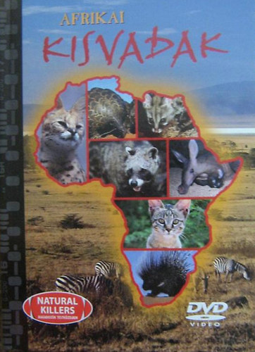 Ragadozk testkzelben  22. - Afrikai kisvadak (DVD mellklettel)