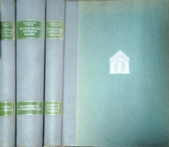 Gerevich Tibor  (szerk.) - Magyarorsz�g m�v�szeti eml�kei I-III.