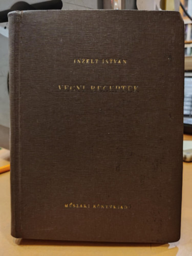 Inzelt Istv�n - Vegyi receptek