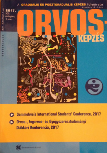 Vincze Judit (szerk.) - Orvosképzés. 2017. XCII. 1.