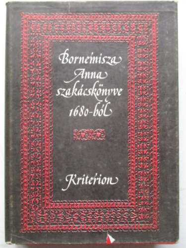 Dr Lak elemr - Bornemissza Anna szakcsknyve  1680-bl