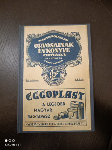 Pesti Alfrd - Magyarorszg orvosainak vknyve 1934.