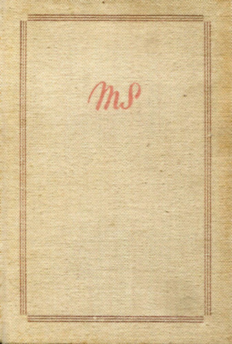 Mrai Sndor - A szegnyek iskolja - vszonkts