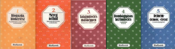 Mez�gazdas�gi Kiad� - Biof�zetek 1-5.