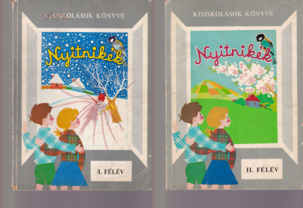 Havril Erzsébet Huszár Tiborné - Nyitnikék I. félév, II. félév - Kisiskolások könyve