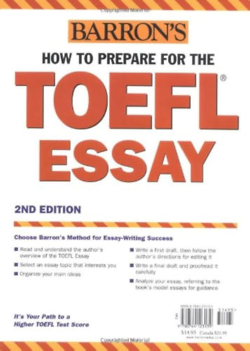 Lin Lougheed - Barron's How to prepare for the TOEFL Essay