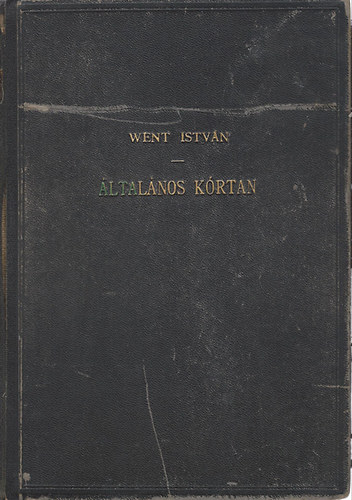 Went; Preisz; S�ntha - �ltal�nos k�rtan