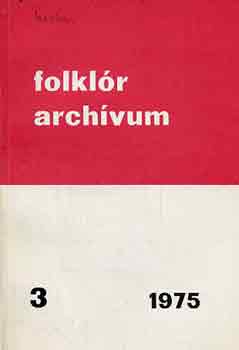 Hoppl Mihly - Folklr archvum 3.