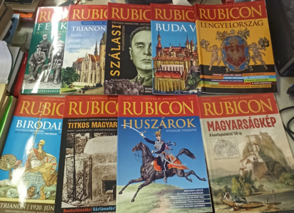 Rácz Árpád (főszerkesztő) - Rubicon 2021/1-12. (teljes évfolyam, lapszámonként)