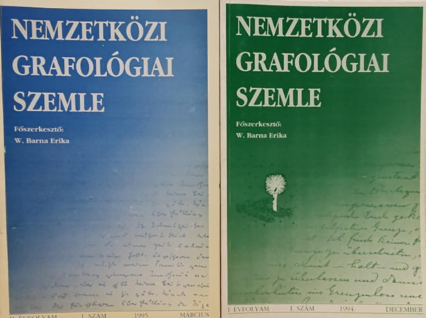Nemzetkzi grafolgiai szemle folyiratcsomag