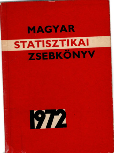 Magyar statisztikai zsebknyv 1972